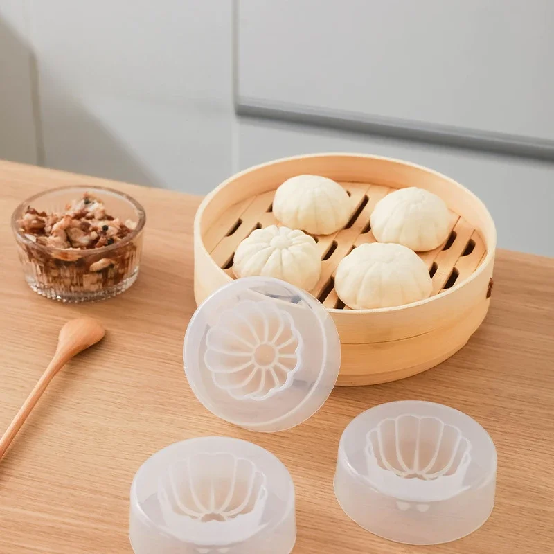 Baking Mold Manual Steamed Stuffed Bun Red Bean Bun Steamed Bread Xiaolongbao Household Food Silicone Mold