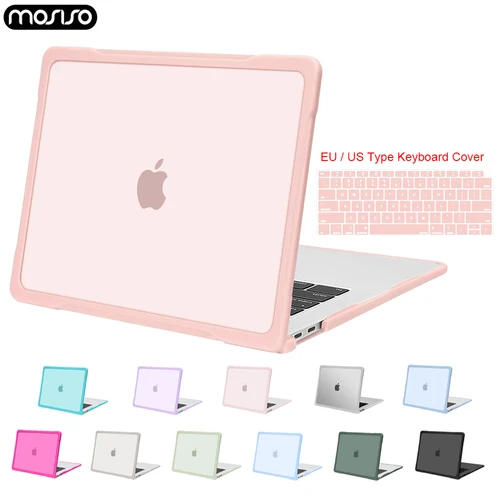 Para 2025 M4 MacBook Air 13 funda de 15 pulgadas A3240 A3113 A2337 A3241 para Pro 14 16 funda M1 M2 M3 M4 M5 Pro 13 A2338 A2251 carcasa dura