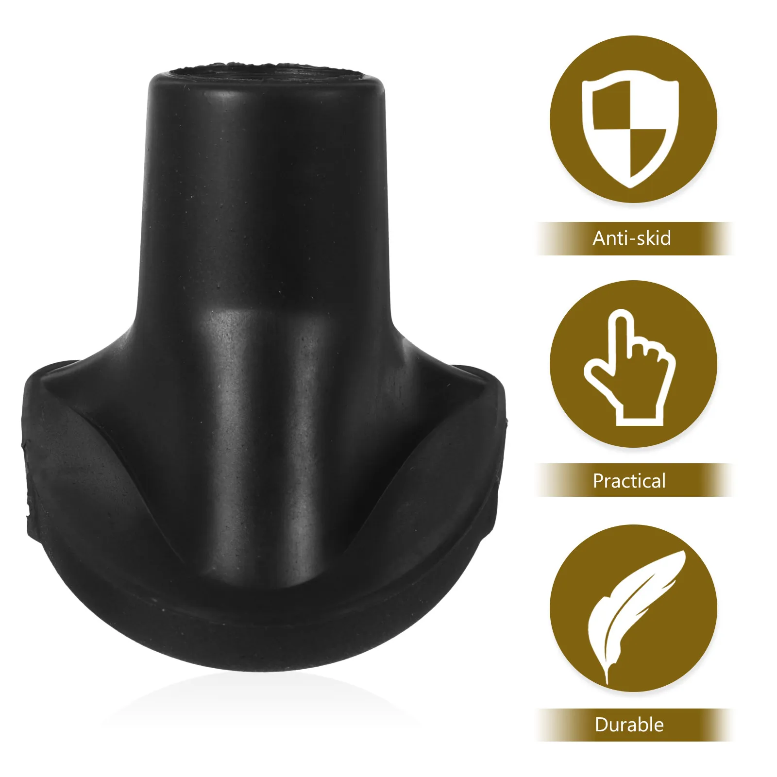 2Pcs Professional Golf Bag Stand Attachment Feet Sturdy Compact Non-Slip for Improved Bag Stability Golfing Supplies