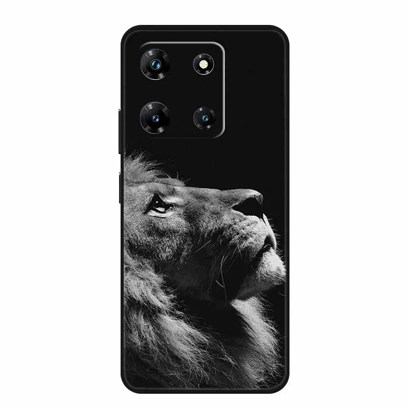 Per Infinix Note 30 5G Custodia per telefono Leone Lupo Tigre Custodia morbida in silicone nero per Infinix Note 30 30i Custodia Note30i