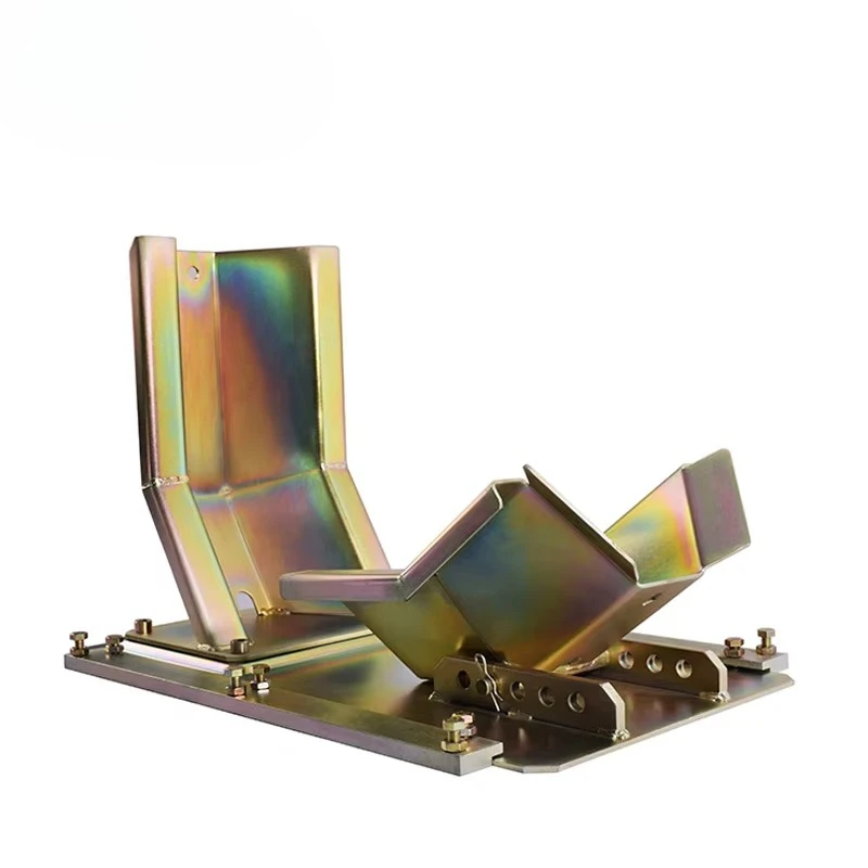 

Heavy-Duty Steel Motorcycle Wheel Chock Repair Stand for Bike Maintenance & Stability Premium Ramp Stand for Motorcycles