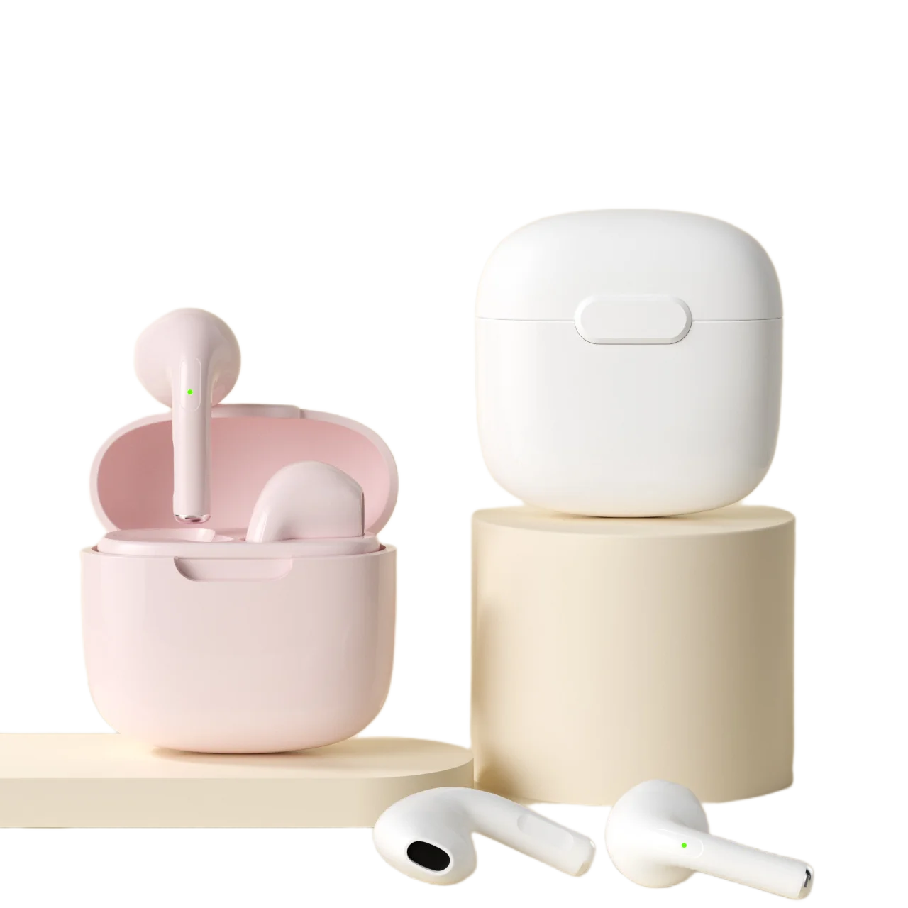 سماعات أذن A2 pro مزودة بتقنية البلوتوث مع سماعات أذن ستيريو HiFi للرياضة والاستخدام اليومي مع ميكروفون صغير مقاوم للماء