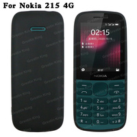 Casing For Nokia 215 4G TA-1278 Phone Case Shell Soft TPU Silicone Black Protective Cover