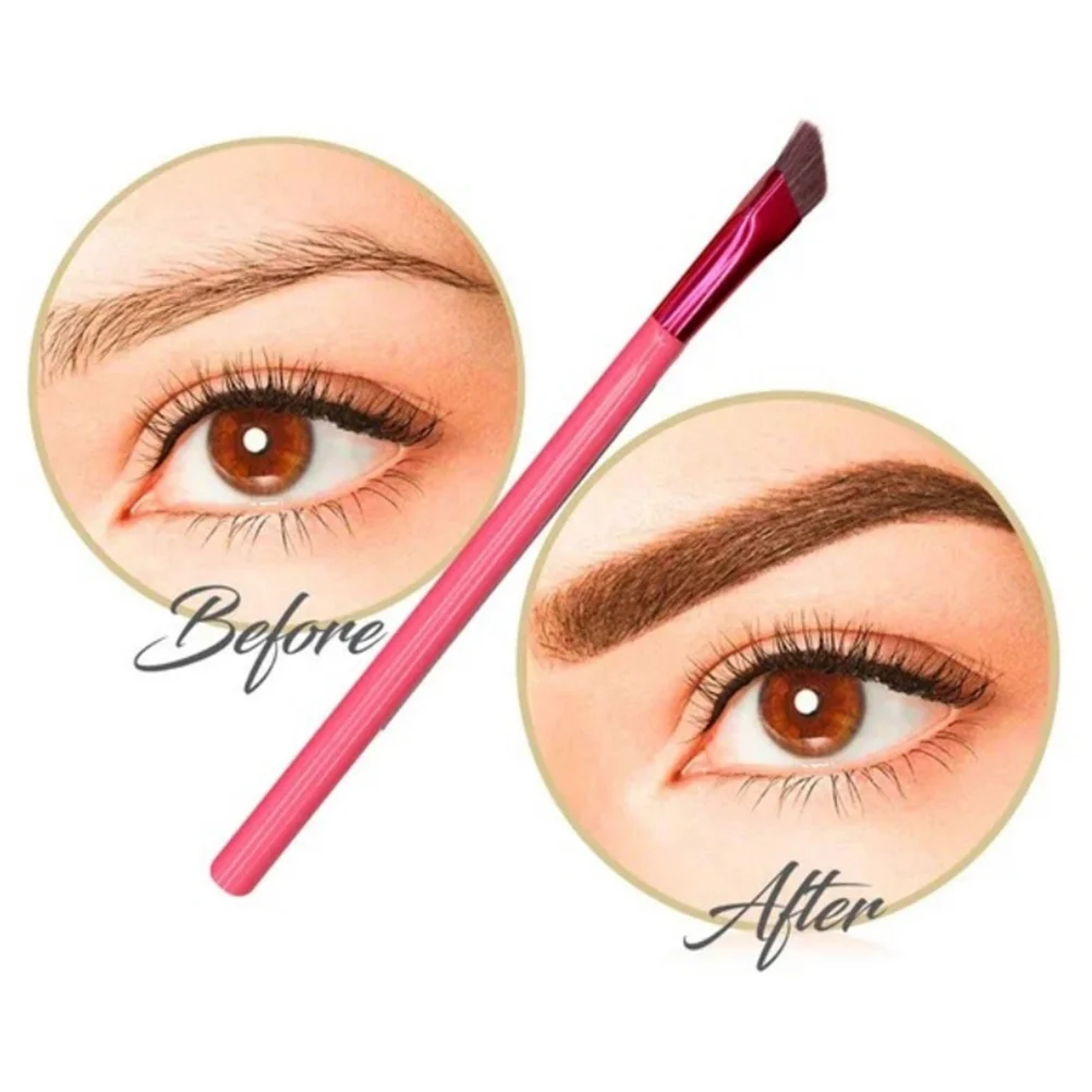 2pcs Cosmetics Eyebrow Women Makeup Angled Makeup eyebrow brush angled eyebrow brush eye brow concealer brush