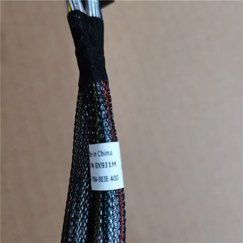 For Dell R440 PERC H740P hard disk backplane, array card cable RAID cable X9J1M