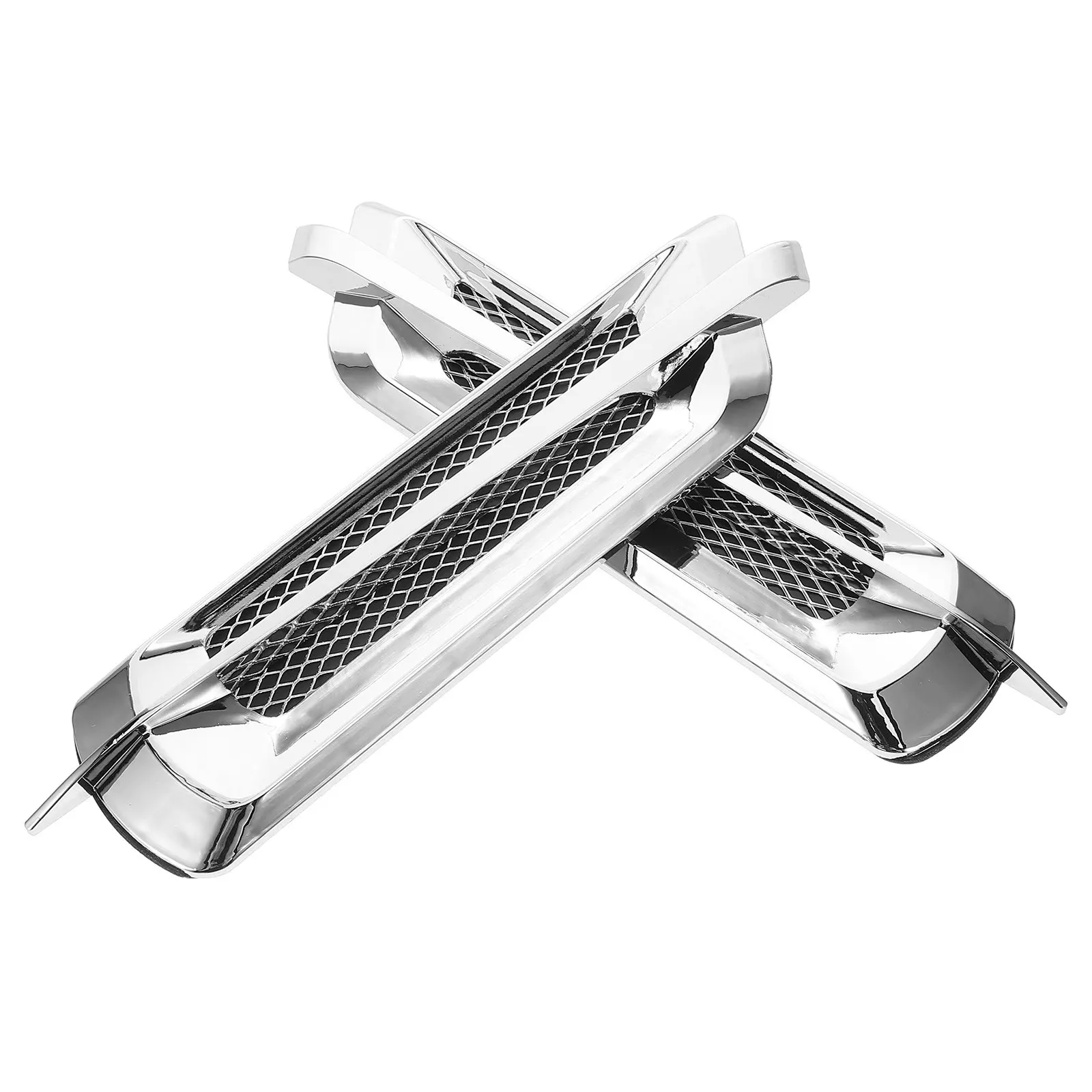 

1 Pair Car Air Outlet Vent Cover Stylish ABS Hood Side Trim Easy Installation for Multiple Vehicle Models Car Interior