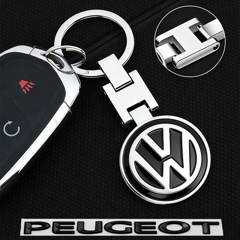 3D Metall Auto-Logo Schlüsselanhänger Zubehör Reifenventil für VW GTI Golf Polo Passat CC Tiguan T-ROC Jetta Arteon Beetle MK7. – Detail 5