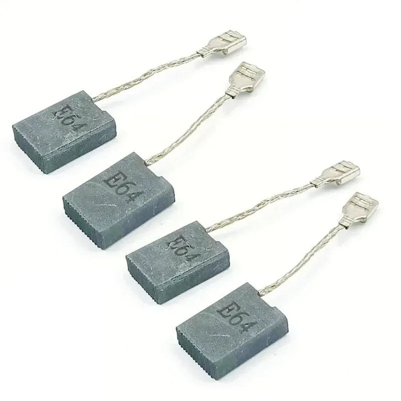 

4PCS GWS20-180 E64 Carbon Brush For GWS20-180 22 24-180 230 GCO2000 TCO2000 Electric Tools Carbon Brush Replacement Parts