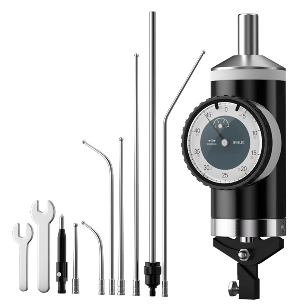 

0-3mm Centering Indicator Coaxial Centering Dial Test Indicator Center Finder Milling Tool 0.01mm Accuracy 1Set