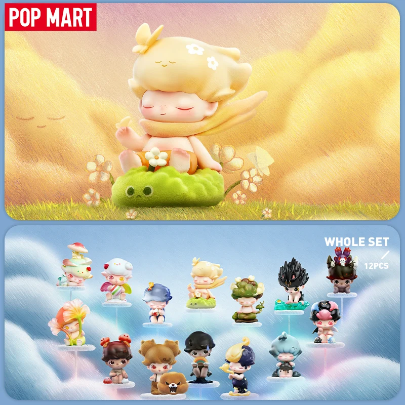 

POP MART Dimoo By Your Side Series Anime Action Figure Guess Bag Ornament Figurines Home Decor Desktop Dolls Model Girls Gift