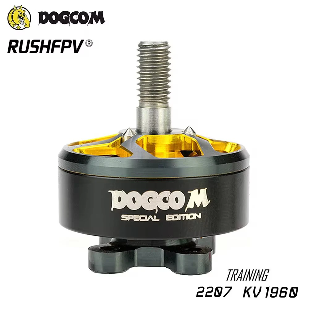 RUSHFPV DOGCOM Training 2207 1960KV Brushless Motor Compatible 5inch Propeller for Racing Freestyle FPV Drone