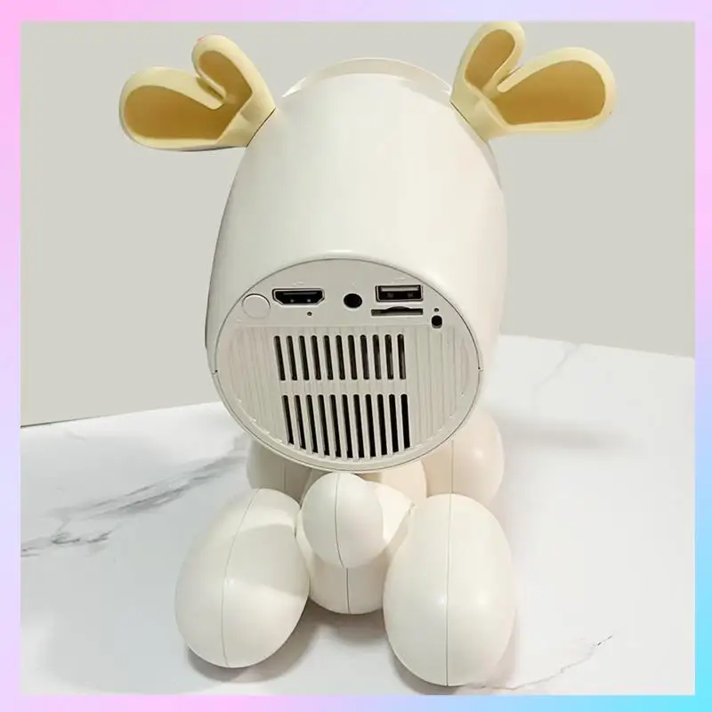 

AB25-JY-H2 Fawn проектор мини портативный светодиодный видеоприемник Android 13,0 WIFI 6 зеркало для 720P 4K видеопроектор для домашнего кинотеатра