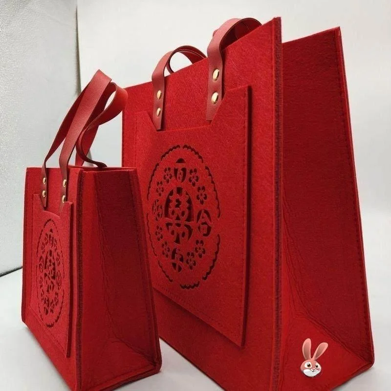 Bolso Rojo Accesible para Novia y Madrina, de Gran Capacidad, Cartera de Cuero PU de Alta Gama y a la Moda