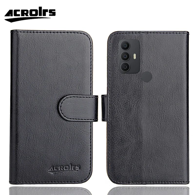 

Alcatel 1V 2021 Case 6.52" 6 Colors Ultra-thin Leather Protective Special Phone Cover Cases Credit Card Wallet