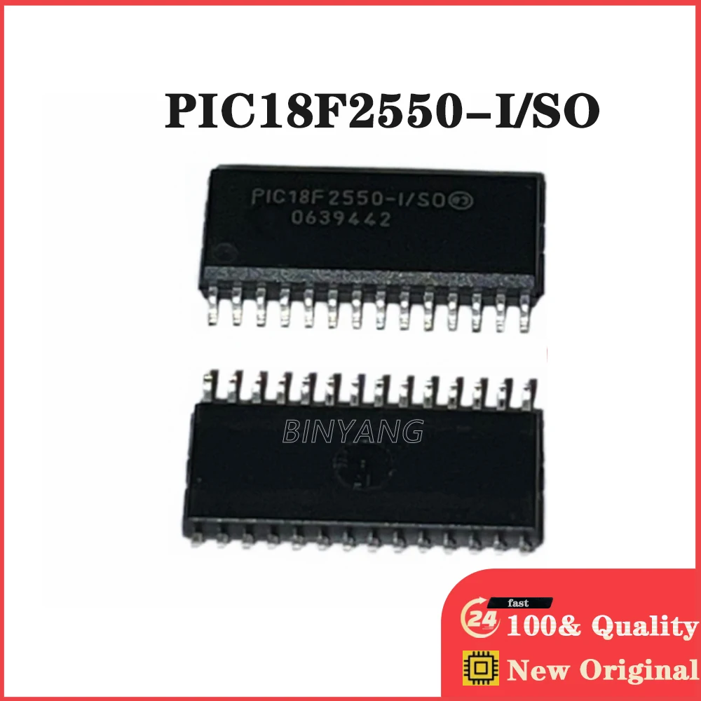 New Original Stock IC Electronic Components  5pcs PIC18F2550-I/SO PIC18F255 2550  SOP28