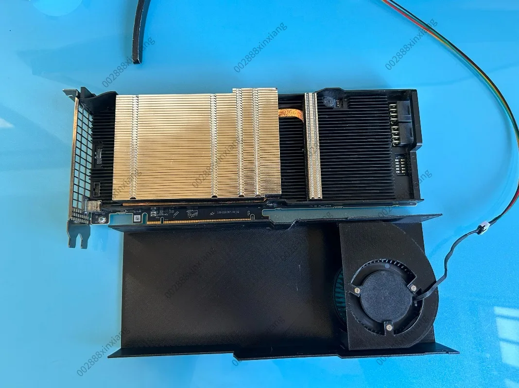 Suitable for AMD Mi50 Graphics Card Cooling Modification Built-in Turbofan