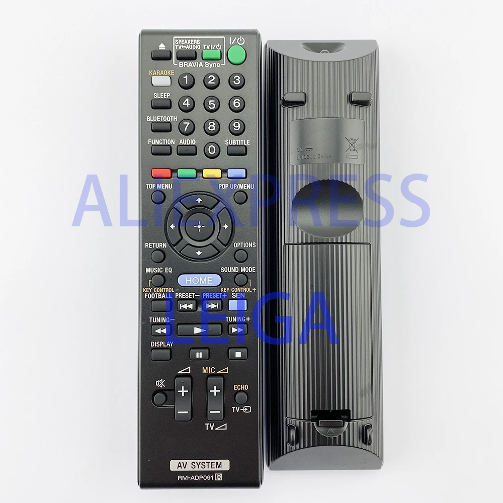 Original Remote Control RM-ADP091 Fits for Sony AV System Home Theater BDV-E2100 BDV-E3100