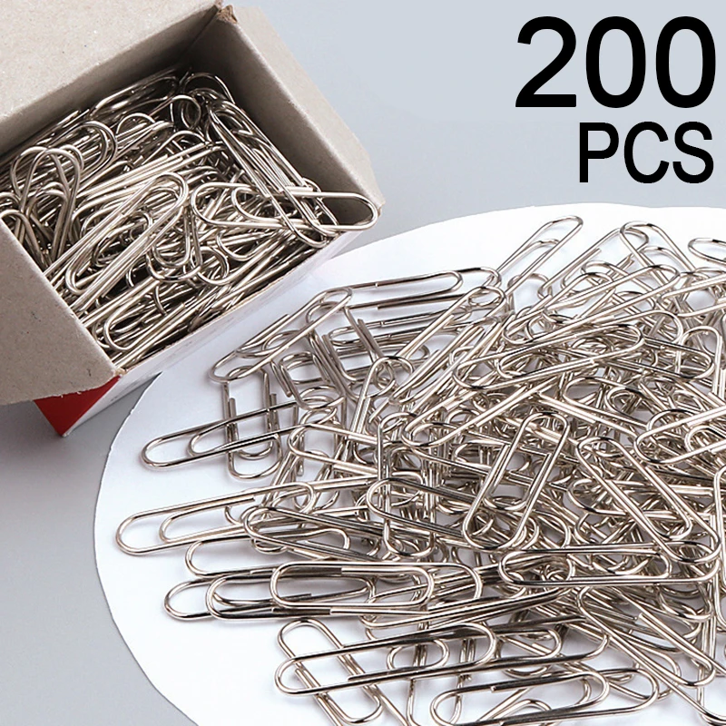 

PaperClip Bookmark Binder Bill Clip Paper Clips for Home Office Accessories Student Stationery School Paperclips Bookmarks