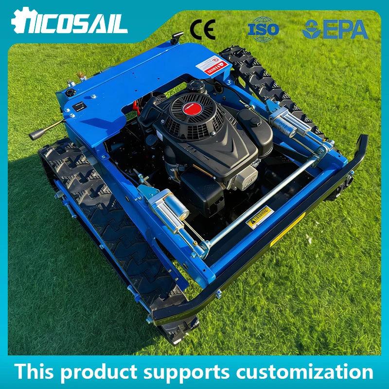 

Компактная легкая газонокосилка с дистанционным управлением, соответствующая стандарту Евро-5, для европейских домохозяйств