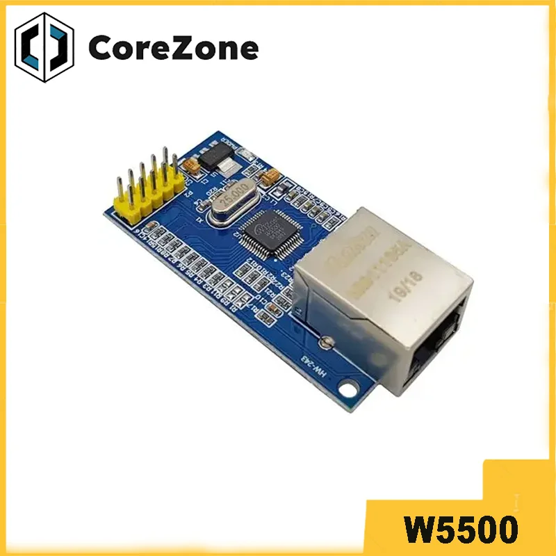 W5500 Ethernet network module hardware TCP / IP 51 / STM32 microcontroller program
