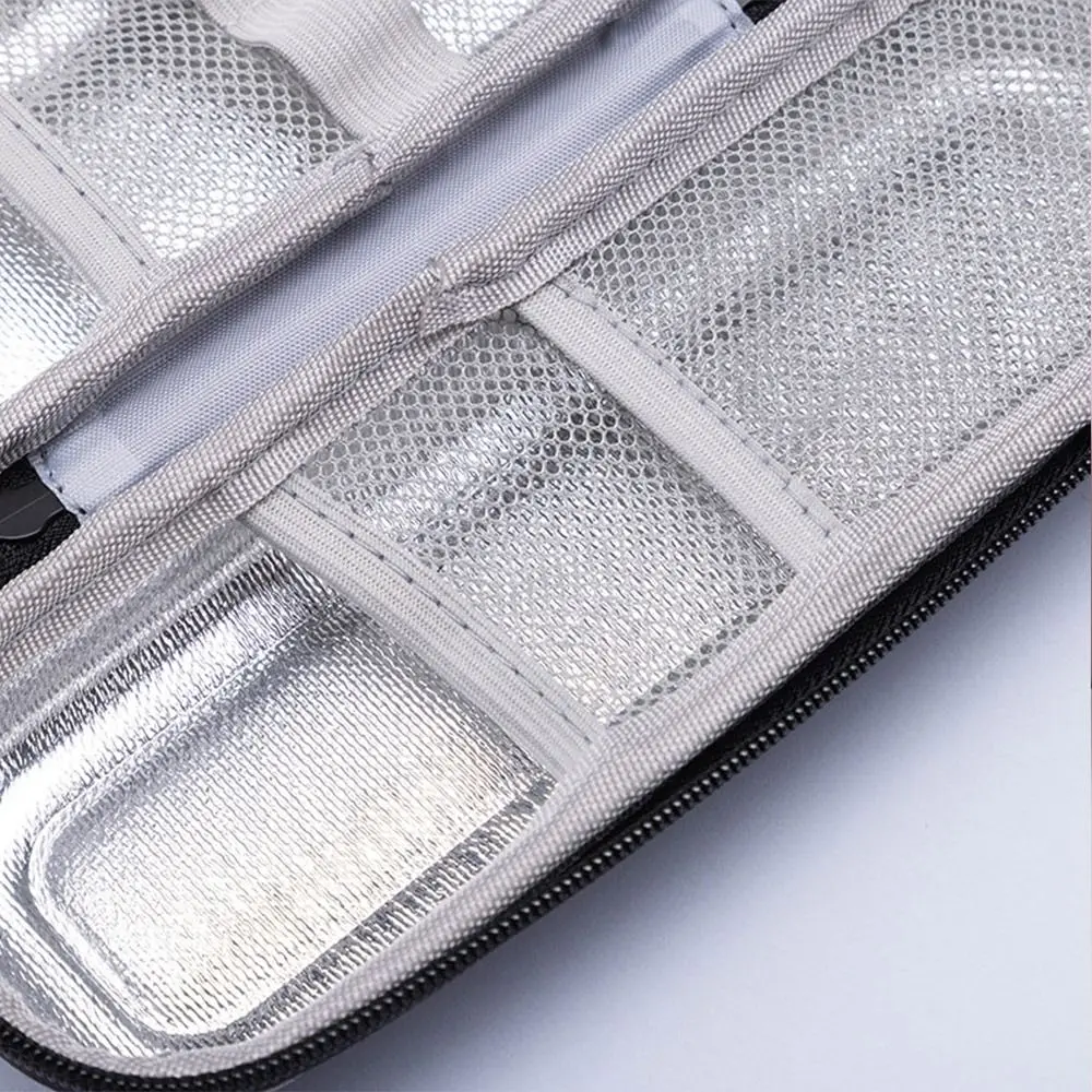 Durable EVA Insulin Cooling Bag Thermal Insulated Waterproof Insulin Cooler with Gel Pocket Pill Protector for Diabetics