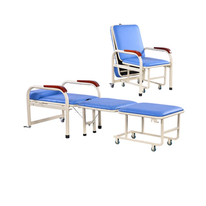Hospital Bed Furniture Folding Accompanying Chairs For Accompany Person
