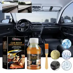Instant Adhesive Bonding Glue Car Roof Liner Repair Glue With Brush 100ml Fast Dry Strong Fabric Liquid Glue Adhesio Glue