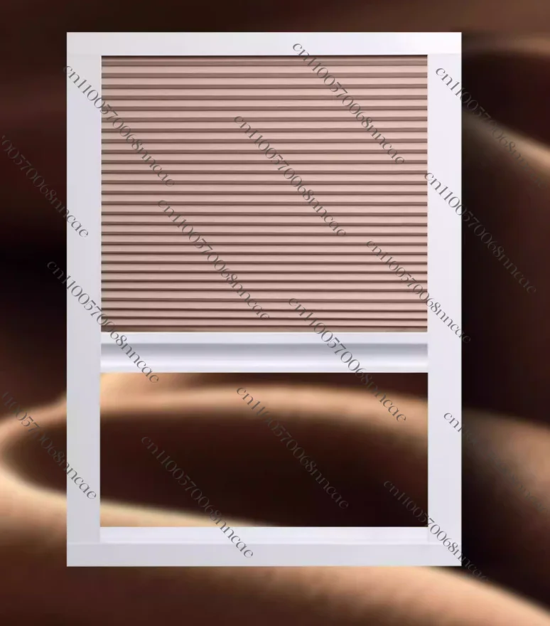 Solar-powered smart blackout cellular shutters, transmission of energy-saving power generation and remote control