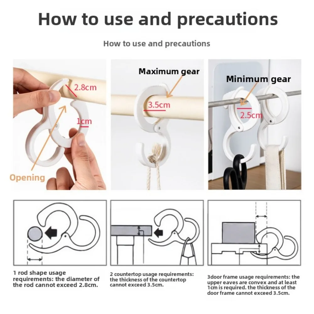 2025 New Arrival! Universal S Hooks - Fit for Hanging Clothes, Tools, Kitchenware, Multipurpose Hanging Solution