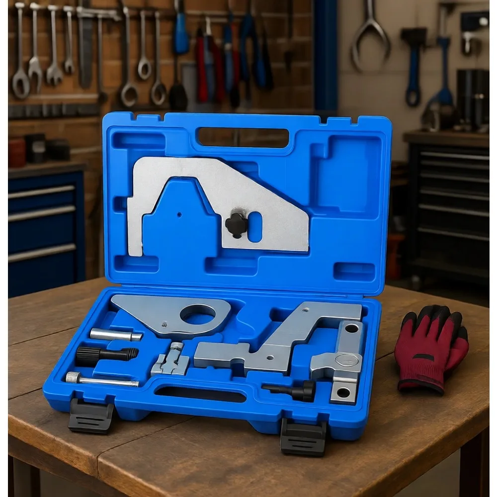 

Engine Camshaft Timing Locking Tool Kit Compatible with 2.0T 2.3T Models 303-1594 303-1595 303-1565 303-1504