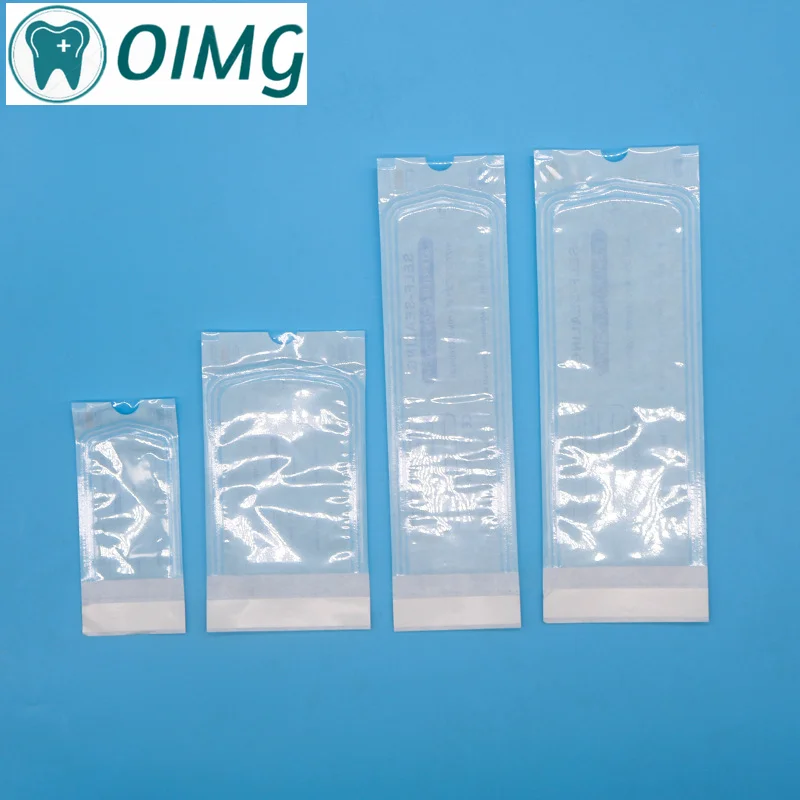 Dental Self-sealing Sterilization Pouch Dentistry Medical Grade Paper +CPP/PET Film Packaging Bag Dental Accessories 200Pcs/box