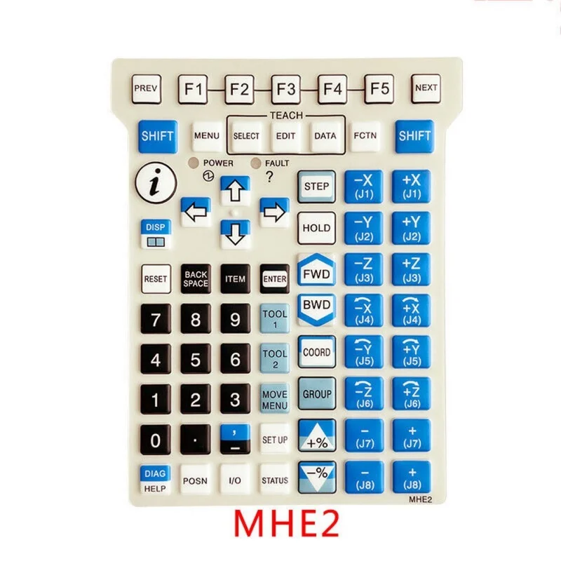 

Для A05B-2255-C105. # Мембранная клавиатура EMH MHE2 FANUC Teach Pendant Button Film