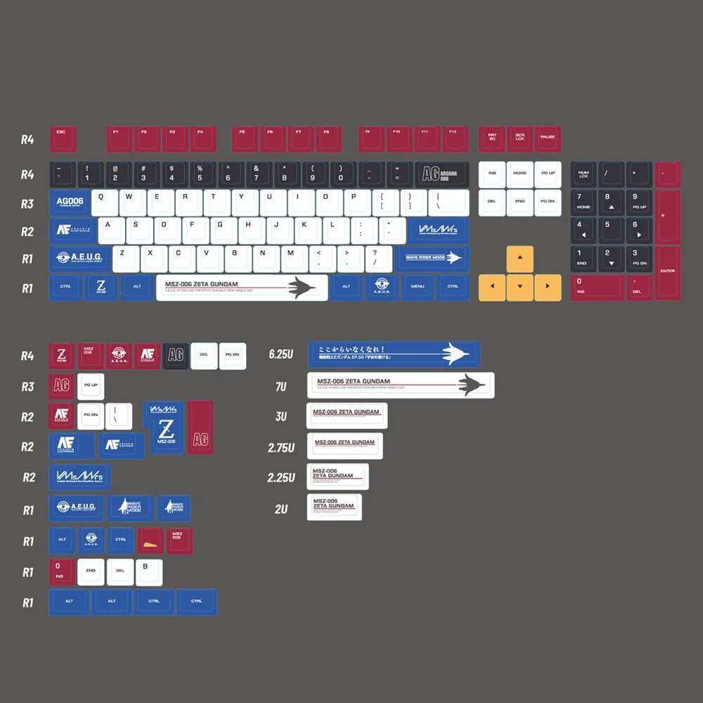 PBT 143 Keys Custom Keycap Cherry Profile 1.5mm Thick DYE Sub Full Sets For GH60 GK61 64 68 75 82 87 96 104 Mechanical Keyboard