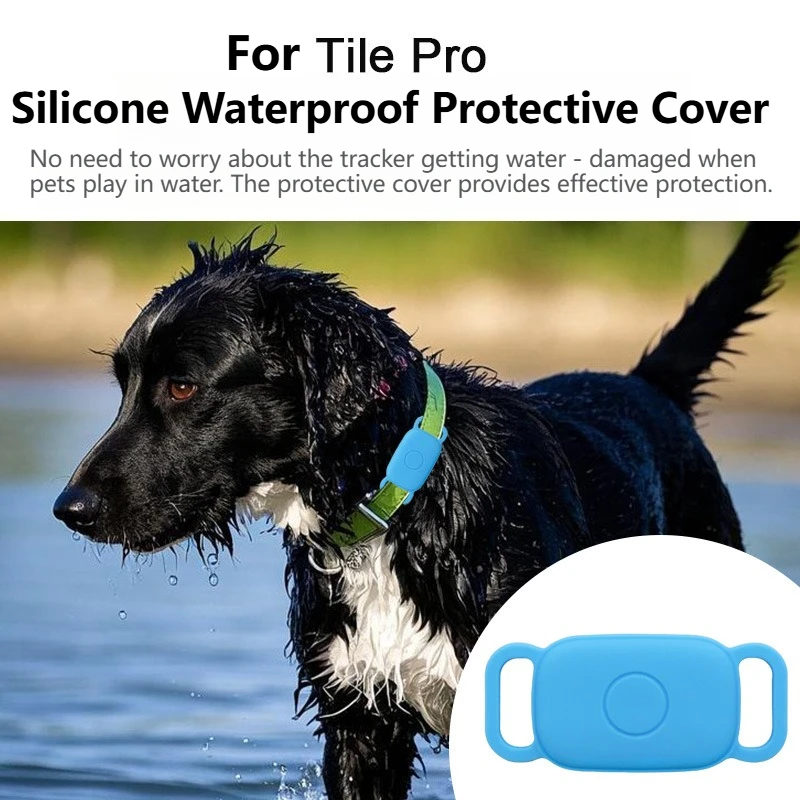 

For 2024 New Tile Pro Locator - Full-Body Durable Silicone Case - Perfect for Pet Collar Mounting & Tracker Defense