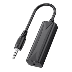Anti-interference Car 3.5mm Audio Cable Ground Loop Noise Isolator Cancelling FilterKiller Audio Stereo System Car Accessory