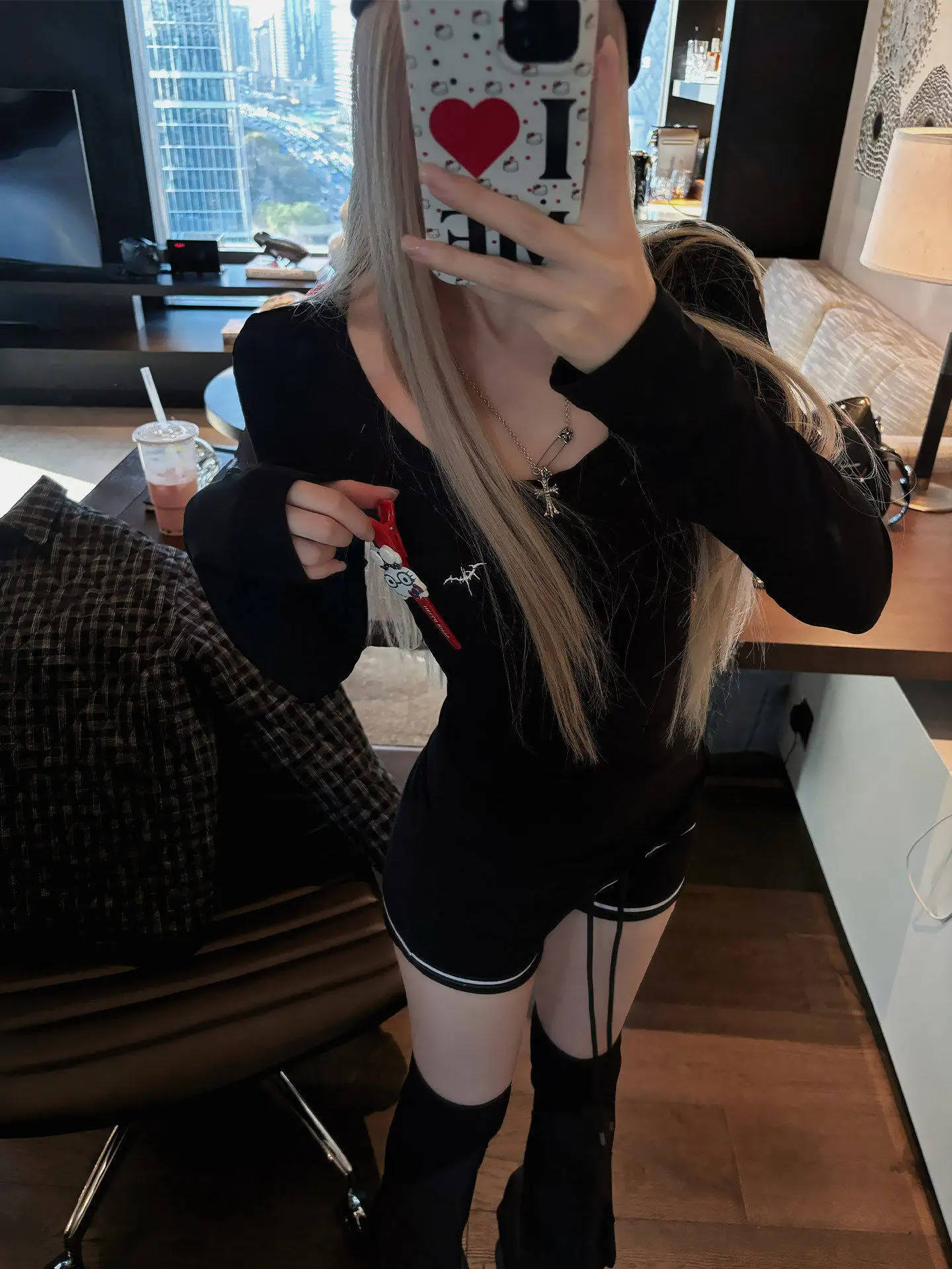 

Moxinxin Bla Long Sve Knitted T-irt Women's Slim Fit Casual Versatile Base Layer American Hot Girl Sle Autumn Wear