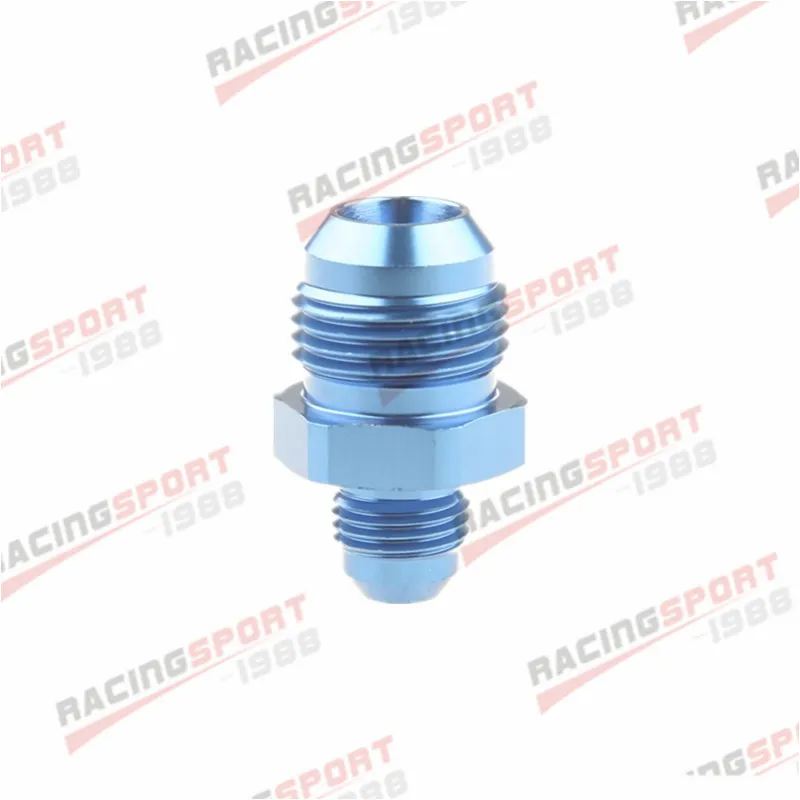 

Adlerspeed AN10 AN-10 To AN6 AN-6 Straight Aluminum Reducer Adapter Fitting Blue