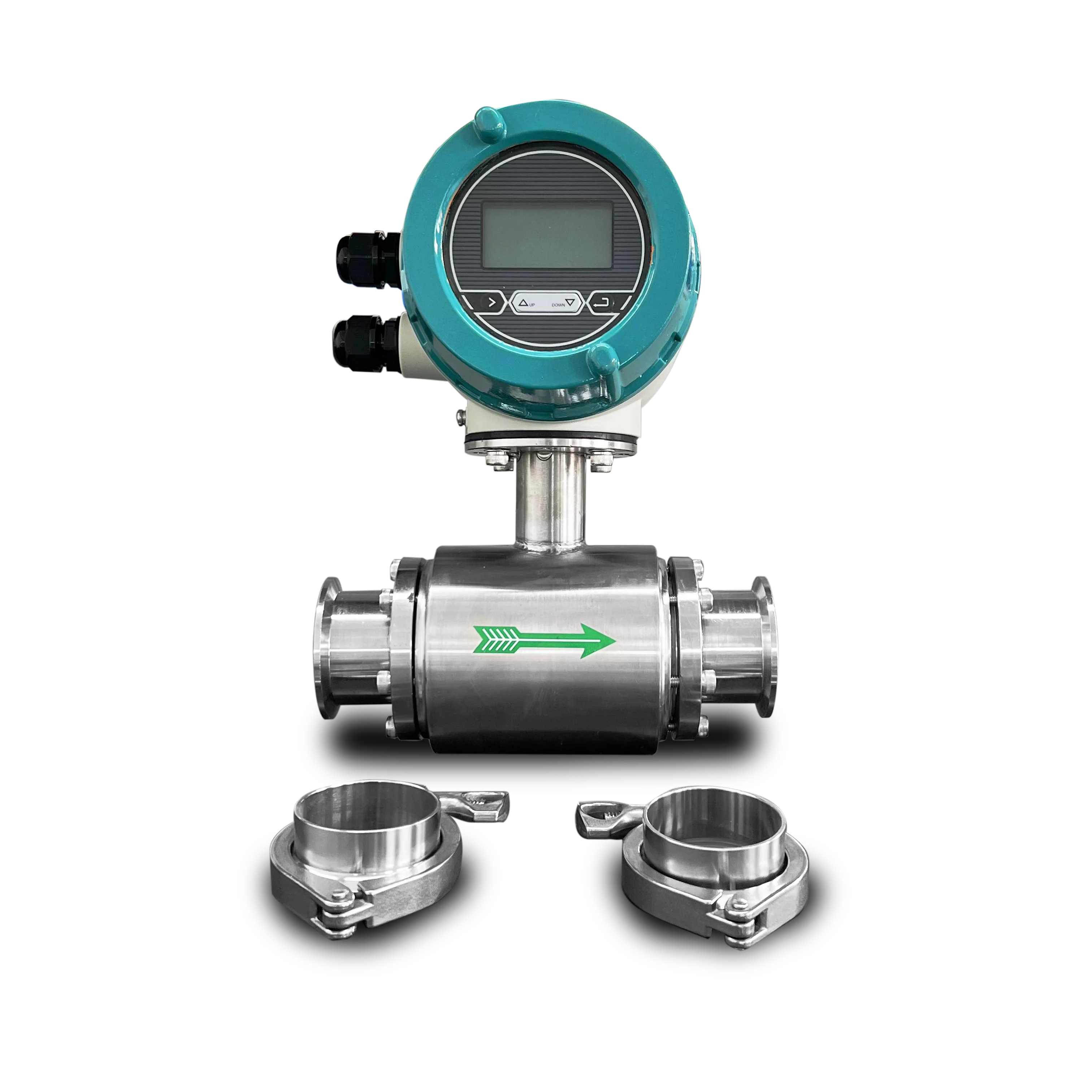 Sanitary Type Stainless Steel 304 Stainless Steel 316L Material ±0.2% Pharmaceutical High Precision Electromagnetic Flow Meter