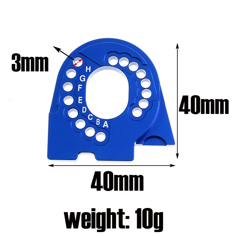 Metal Motor Mount Plate 8290 8290R 8290X for TRAXXAS TRX4 TRX6 1/10 RC Crawler Car Upgrade Parts Accessories