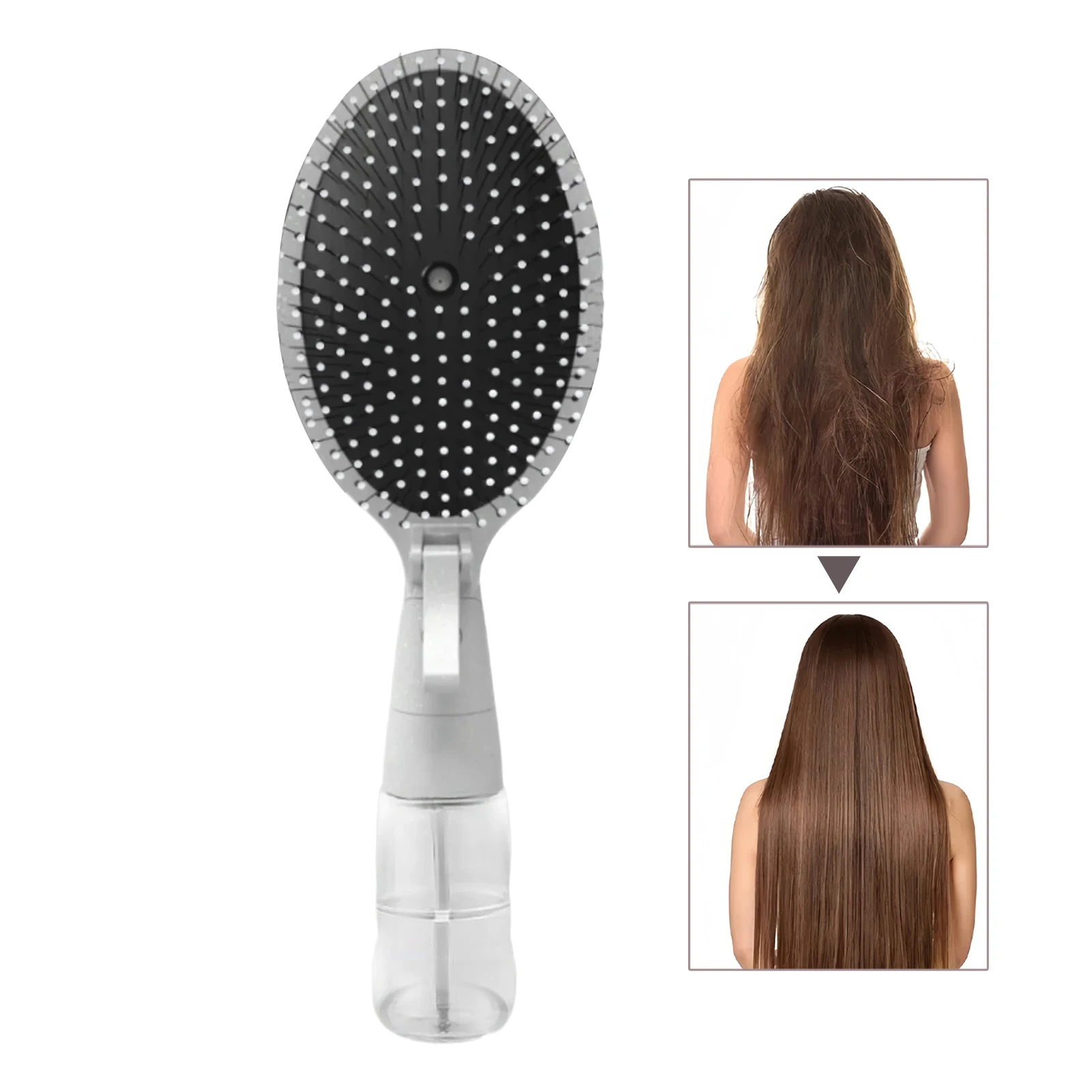 Multi-functional Spray Cushion Brush Liquid Spraying Hair Brush Smoothing Multifunctional Portable Mister Hair Water Mister