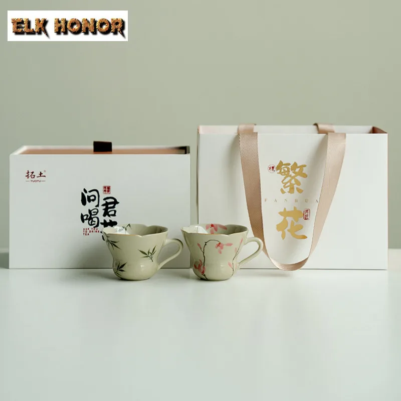 

85ml Plant Ash Bamboo Orchid Teacup Boutique Tea Bowl Water Jug Tea-tasting Smelling Cup Jianzhan Master Cups Teaset Ornaments