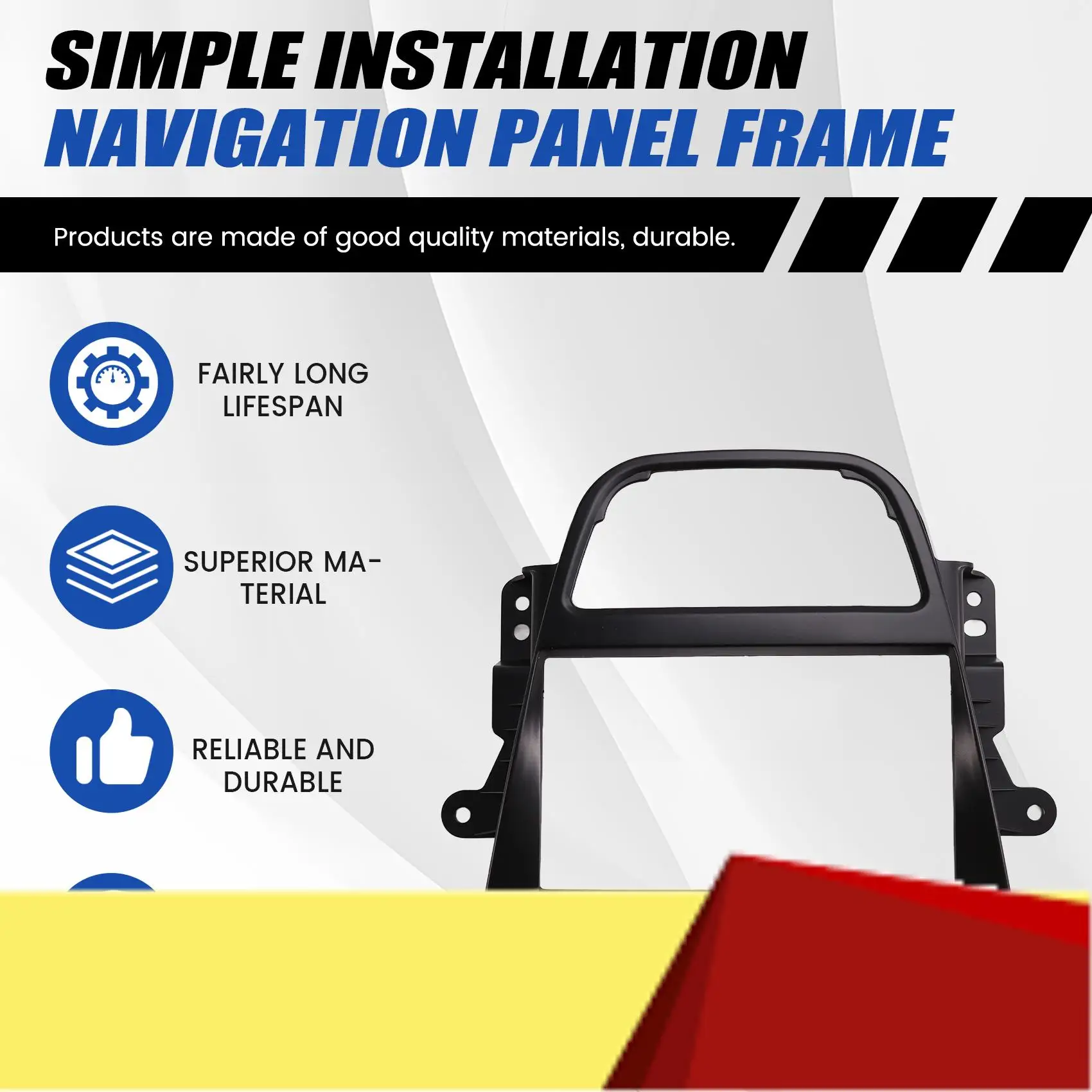

LHD Car Radio Facia For OPEL MOKKA 2012-2016 2DIN Bracket Dvd Player Fascia Car Stereo Radio Installtion Dash-M53K