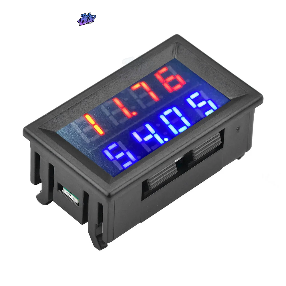 0-100V 50A 100A//0-200V 50A 100ADisplay Voltmeter Ammeter 4 Bit 5 Wires Voltage Current Meter Tester for Electrician Tool