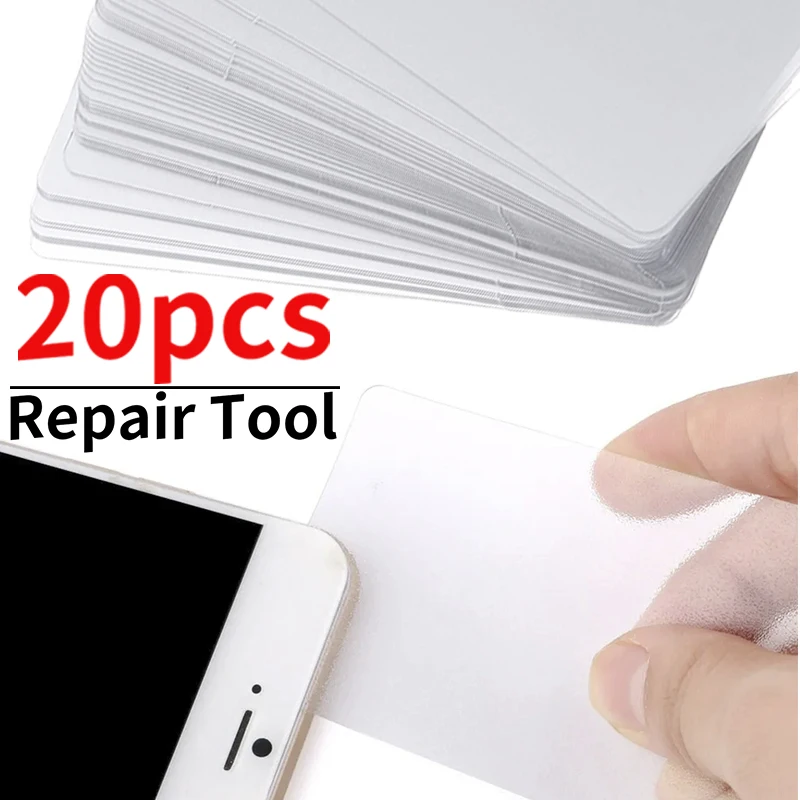 Plastic Card Opening Card for Mobile Phone LCD Screen Display Disassemble Pry Scraper for IPhone IPad Samsung Tablet Repair Tool