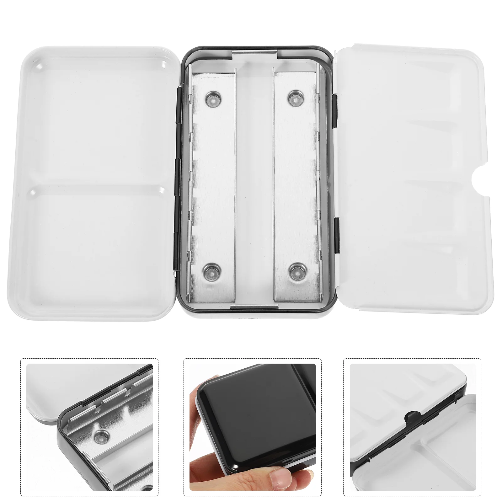 

Convenient Paint Case Empty Watercolor Tins Mini Proper Size Palette Solid Pigment Box