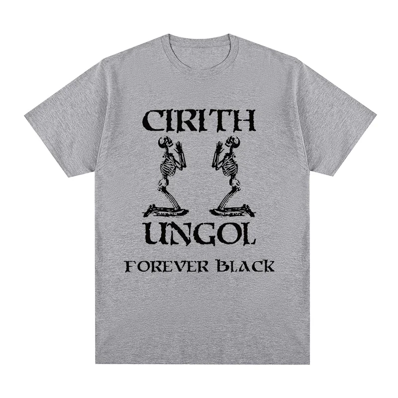 Cirith Ungol Forever Black COUNTRY BAND SKULL T-shirt Cotton Men T shirt New TEE TSHIRT Womens Tops