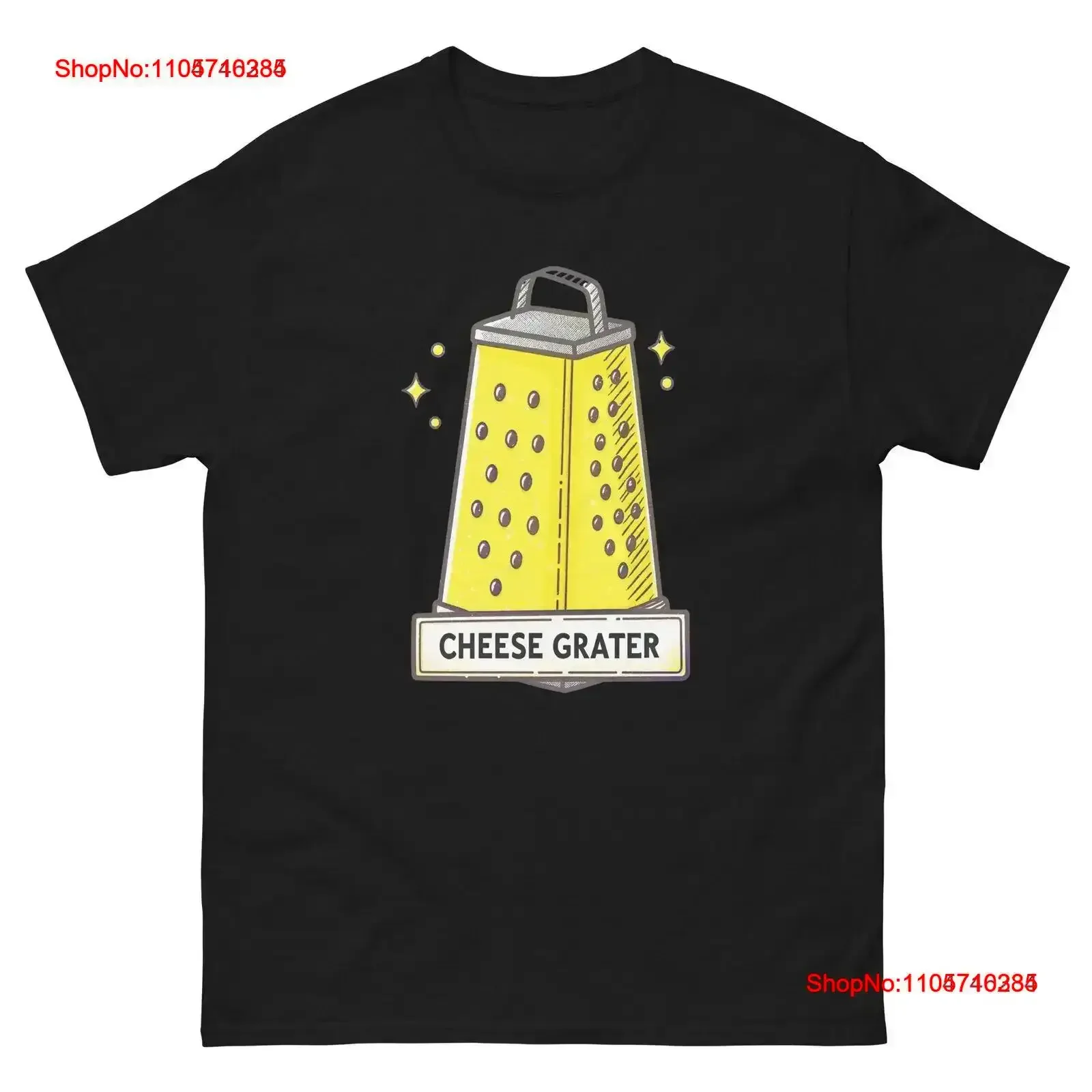 Cheese Grater Kitchen Home Cooking Culinary Utensil T Shirt vintage Washed Stretched Casual Comfortable Soft vintage Washed
