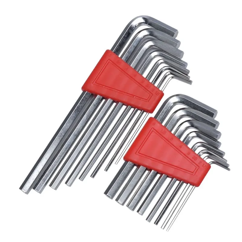 AliExpress Flat Head Small Allen Key Wrench Set Hex Short Arm Tool Portable Bicycle Allen Spanner Repair Tools
