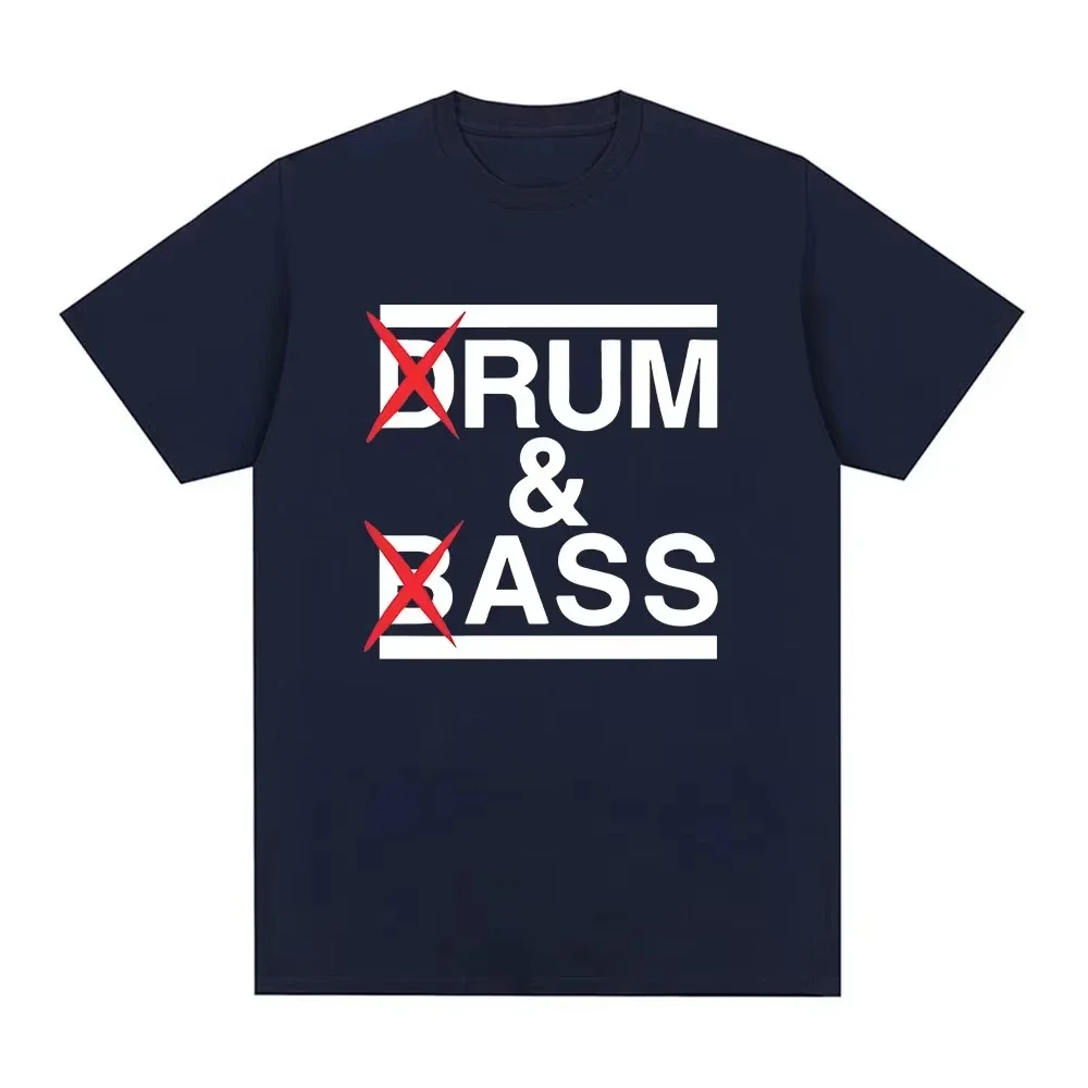 Lustiges Drum-and-Bass-T-Shirt, Rum-and-Ass-Liebhaber-Witze, kurzärmeliges T-Shirt aus 100 % Baumwolle, Unisex-Mode – Detail 8