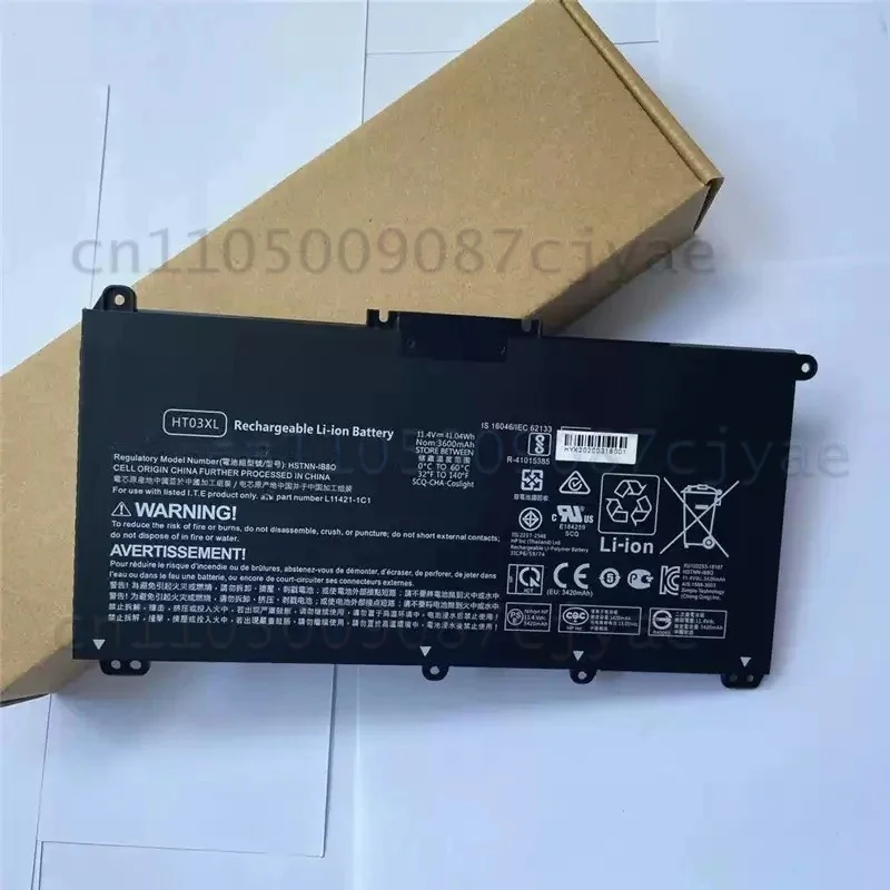 Long Lasting HT03XL Laptop Li-ion Battery for HP Star 14 15 TPN-Q207 TPN-I135 TPN-Q208 TPN-Q222 Notebook